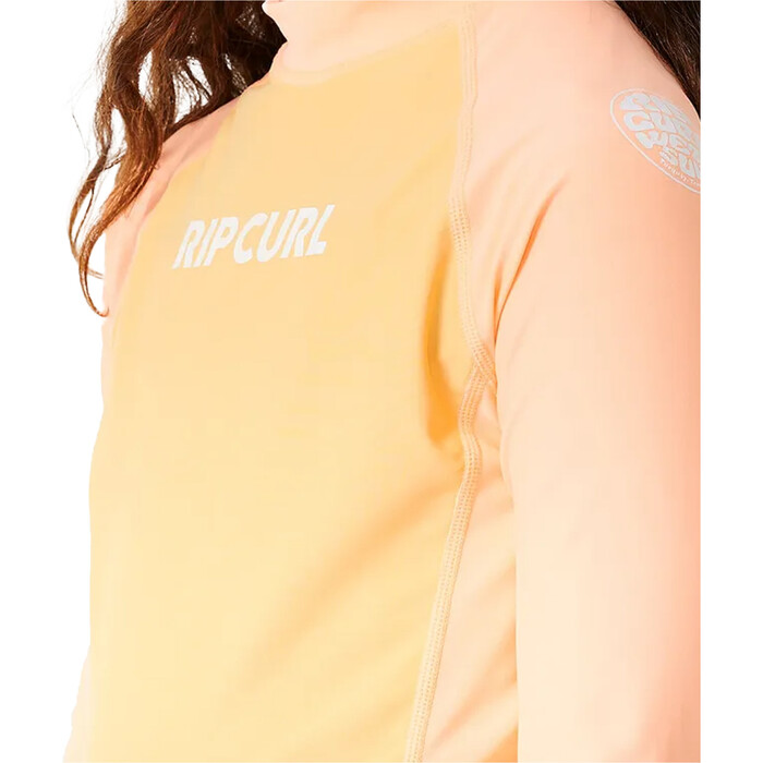 2024 Rip Curl Chicas Classic Surf Chaleco De Lycra De Manga Larga 128GRV - Orange